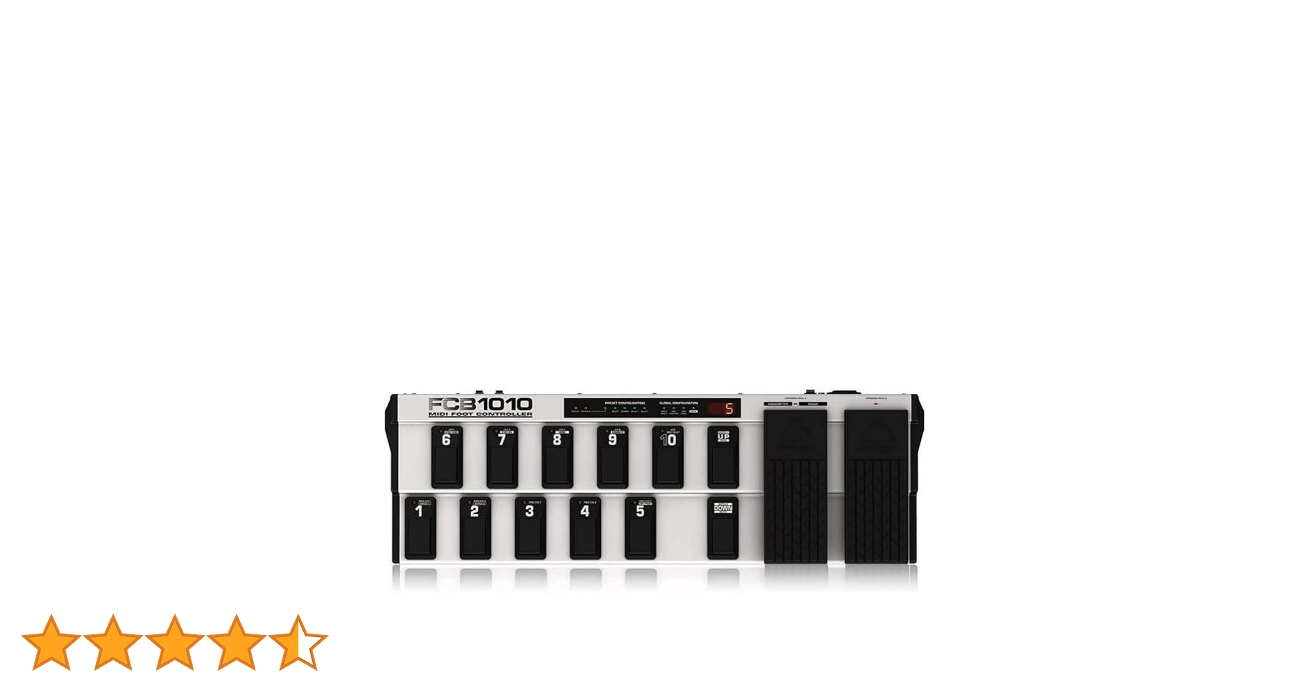 【良品】ベリンガー ペダル搭載MIDIフットコントローラー FCB1010 Amazon.co.jp: BEHRINGER ベリンガー MIDI FOOT CONTROLLER